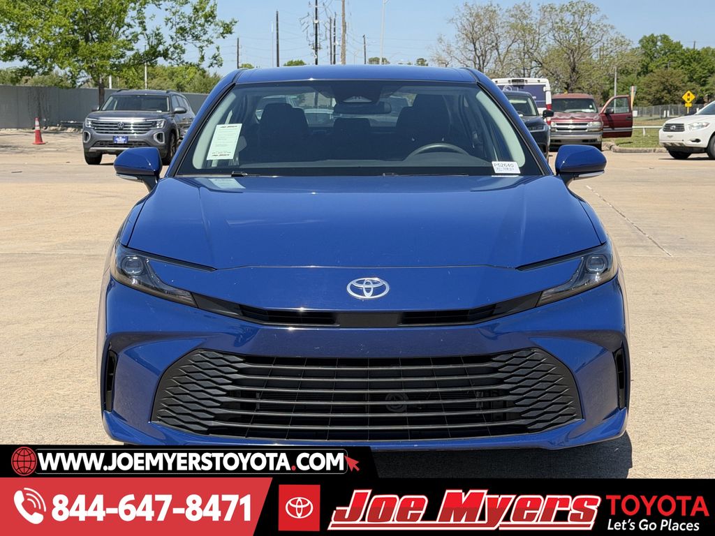 Used 2025 Reservoir Blue Toyota LE image 3