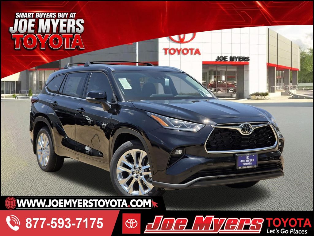 Midnight Black 2026 Toyota Highlander SUV / Crossover All-Wheel Drive 8-Speed Automatic Overdrive