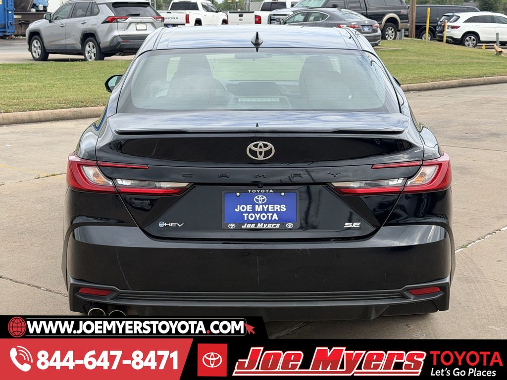 Used 2025 Black Toyota SE image 8