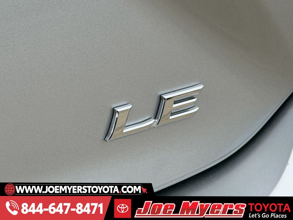 Used 2025 Celestial Silver Metallic Toyota LE image 11