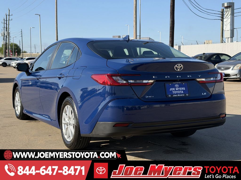 Used 2025 Reservoir Blue Toyota LE image 7