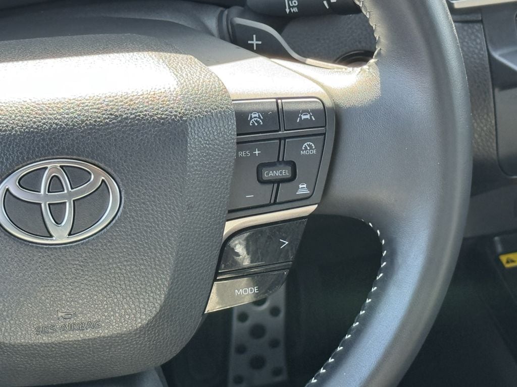 Used 2025 Midnight Black Metallic Toyota SE image 13