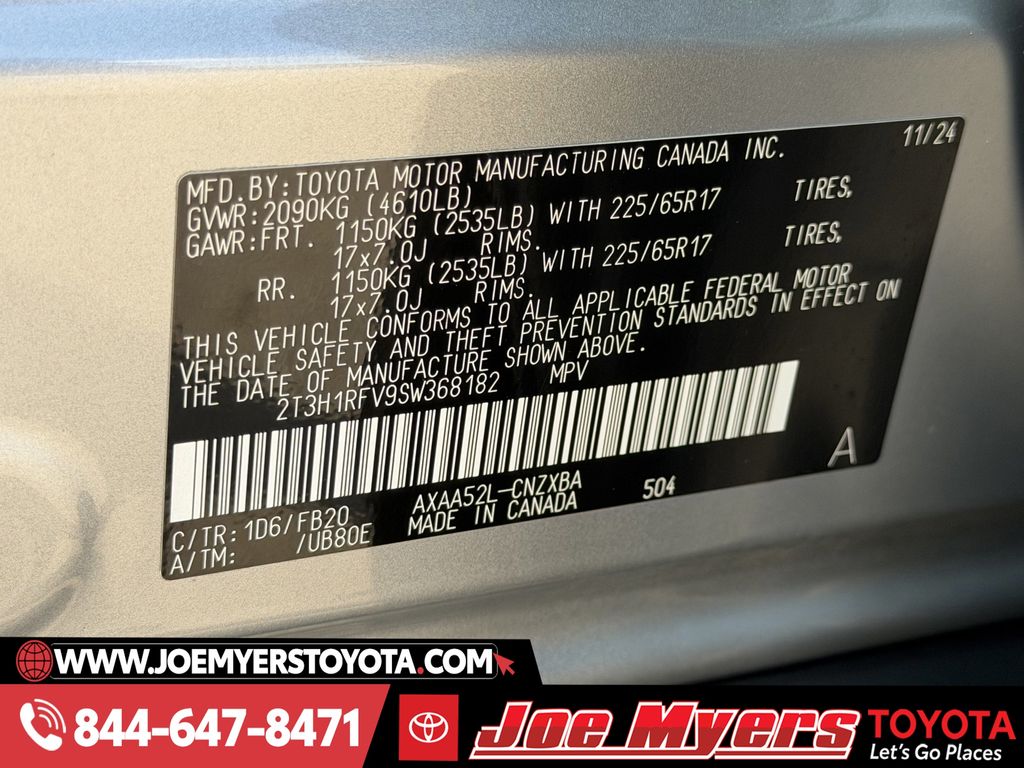 Used 2025 Silver Sky Metallic Toyota LE image 30