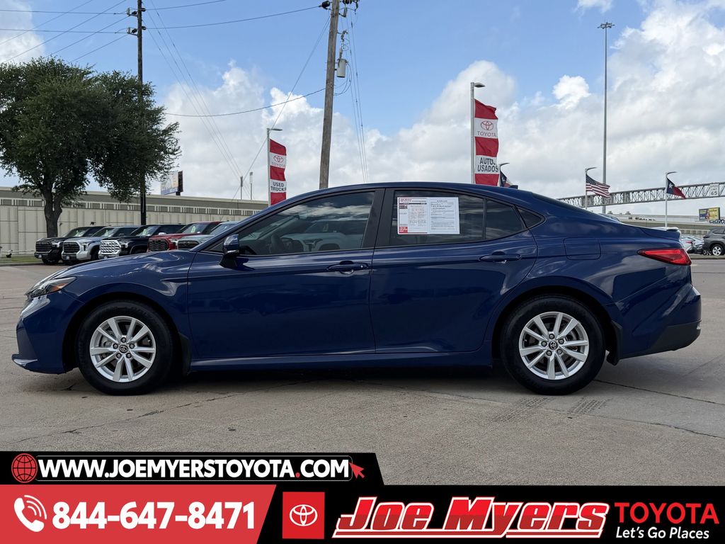 Used 2025 Reservoir Blue Toyota LE image 6
