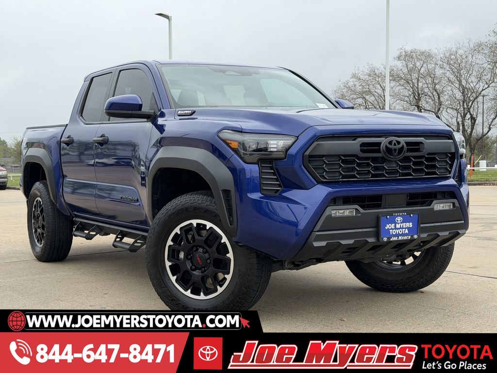 Used 2024 Blue Crush Metallic Toyota TRD Off Road image 2