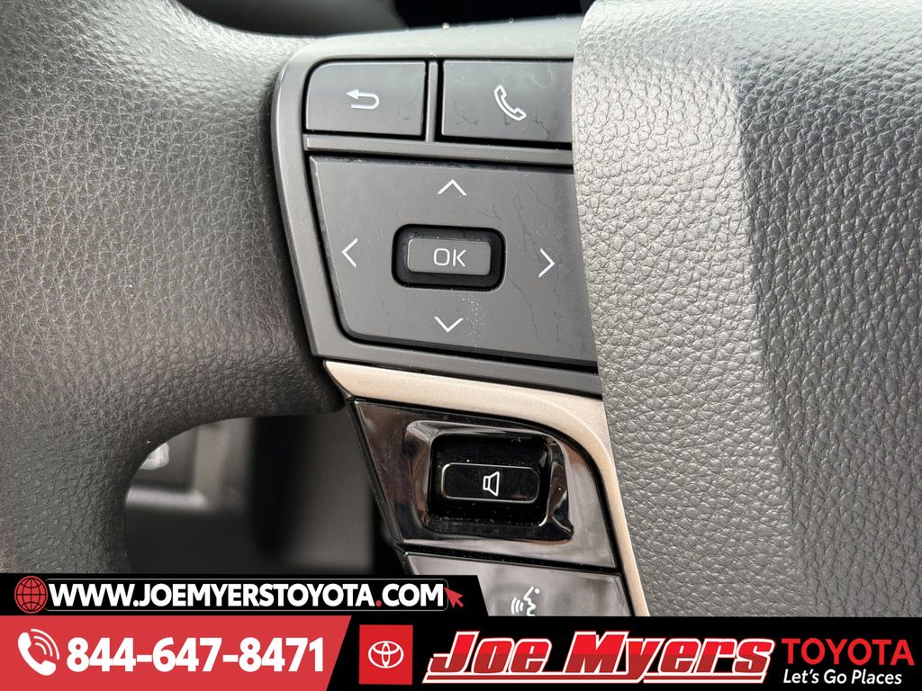 Used 2025 Midnight Black Metallic Toyota LE image 24