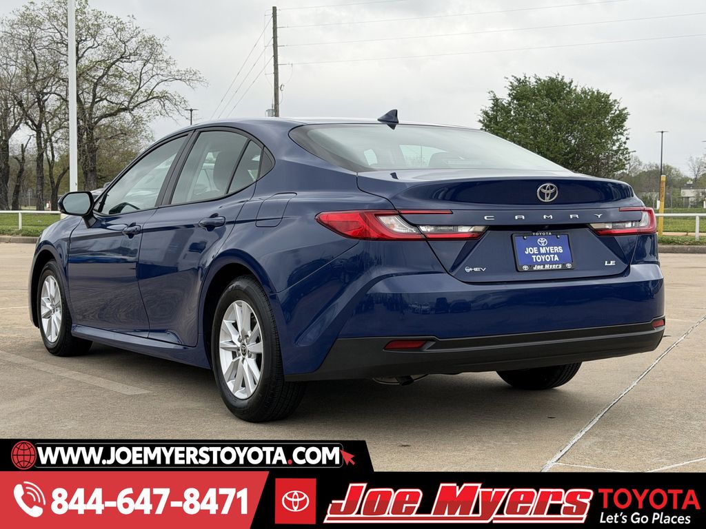 Used 2025 Reservoir Blue Toyota LE image 7
