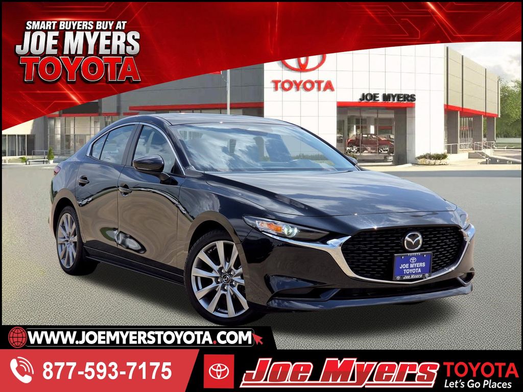 Jet Black Mica 2025 Mazda MAZDA3 Sedan Front-Wheel Drive 6-Speed Automatic