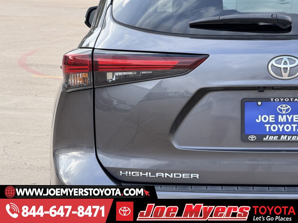 Used 2024 Magnetic Gray Metallic Toyota XLE image 10