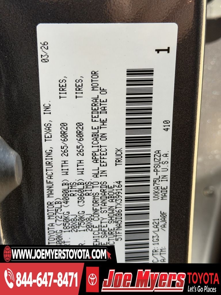 New 2026 Magnetic Gray Meta Toyota Platinum image 22