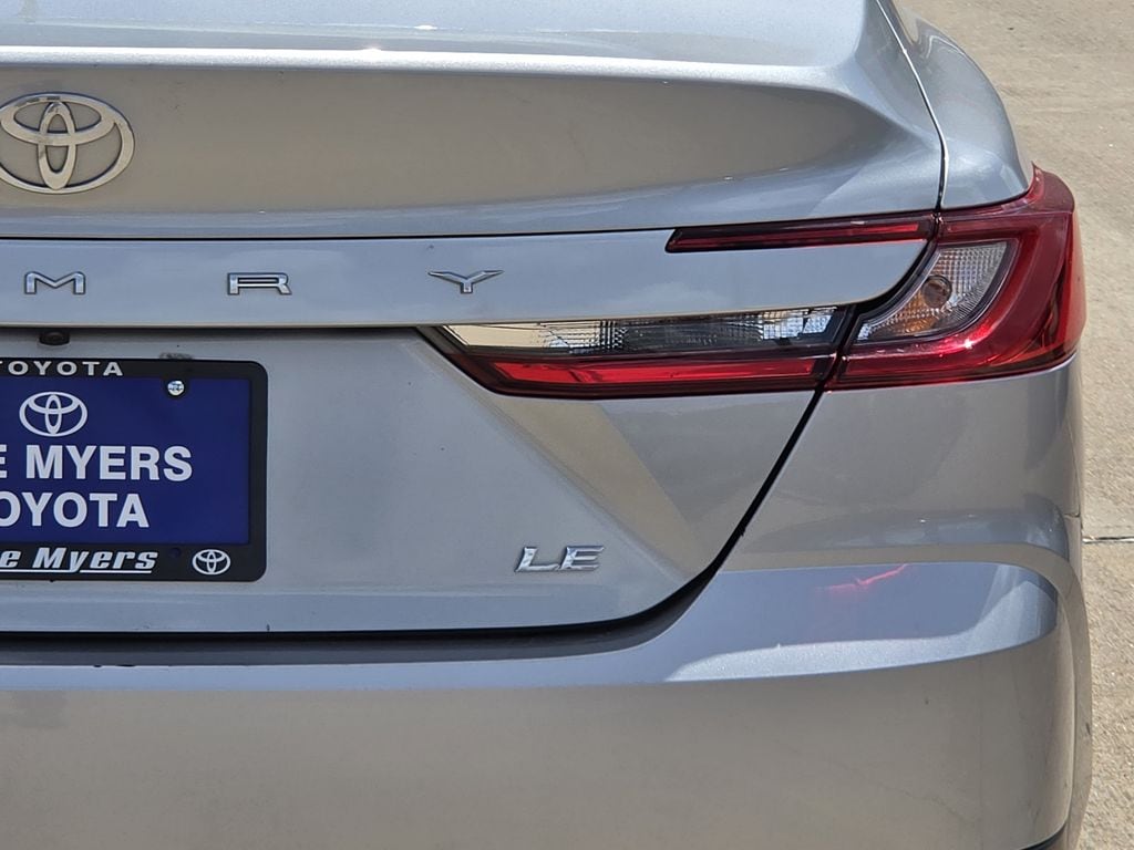 Used 2025 Celestial Silver Metallic Toyota LE image 9