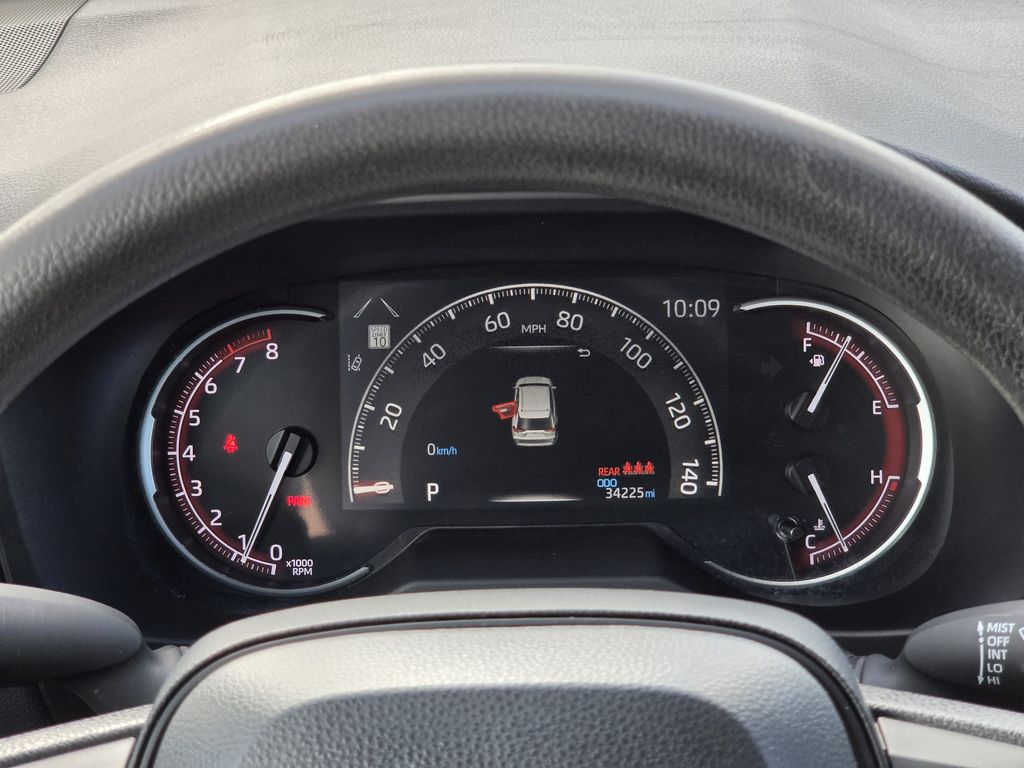 Used 2025 Midnight Black Metallic Toyota XLE image 16
