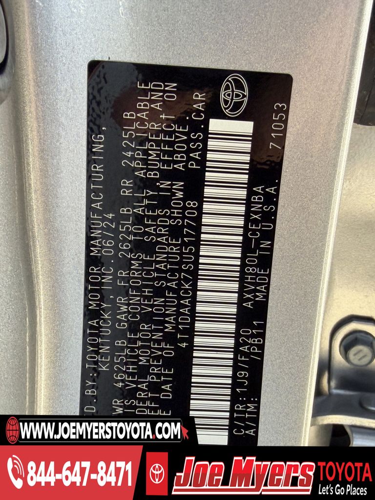 Used 2025 Celestial Silver Metallic Toyota LE image 31