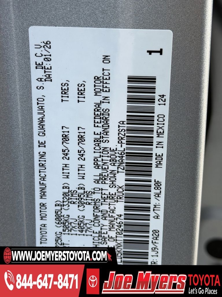 Certified Used 2026 Celestial Silver Metallic Toyota SR image 31