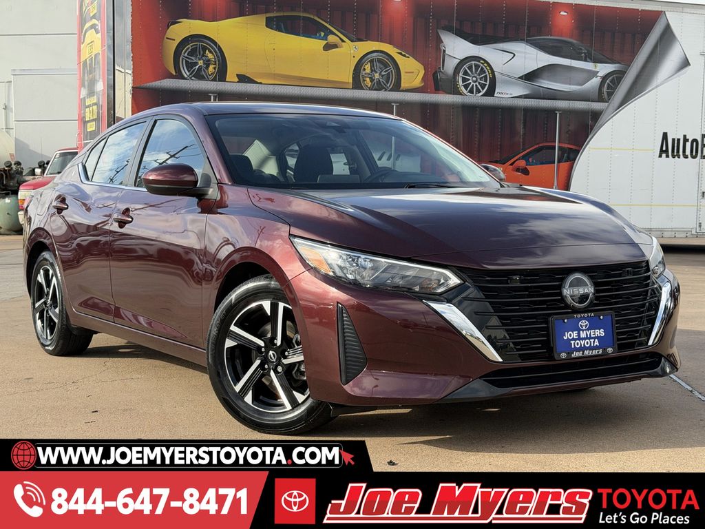 Used 2025 Rosewood Metallic Nissan SV image 2