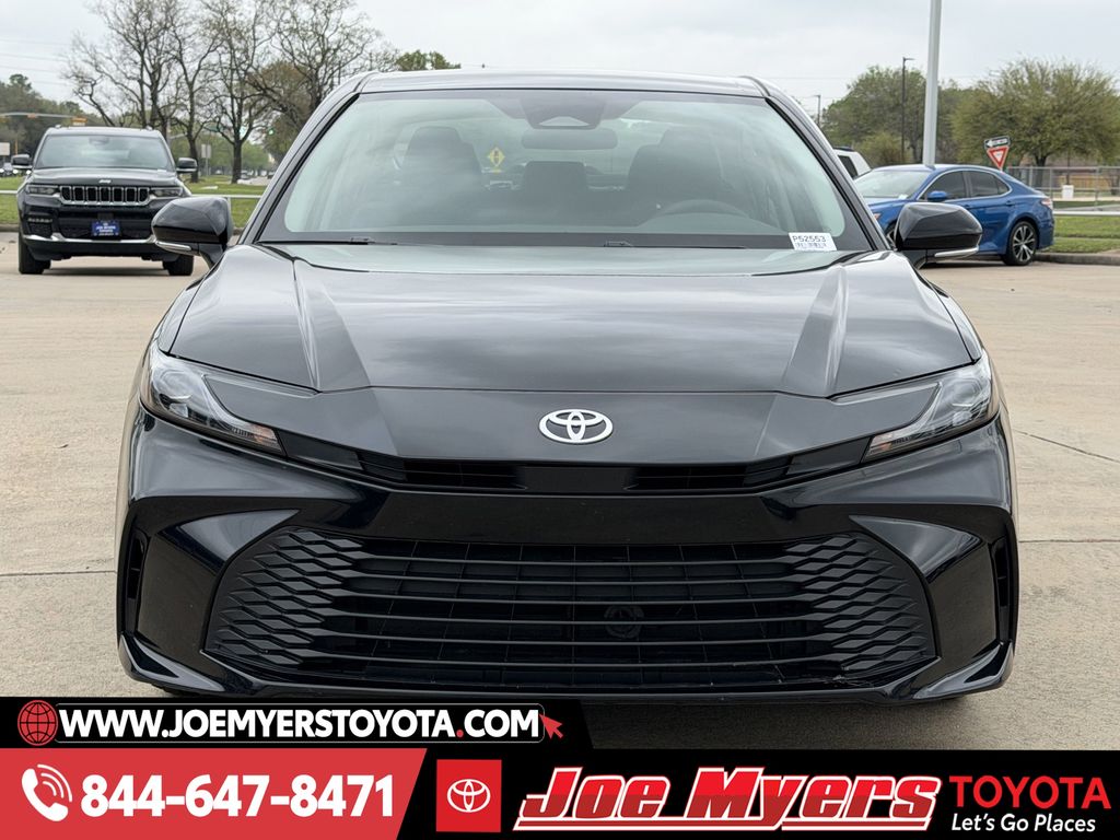 Used 2025 Midnight Black Metallic Toyota LE image 3