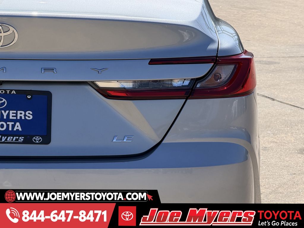 Used 2025 Celestial Silver Metallic Toyota LE image 9