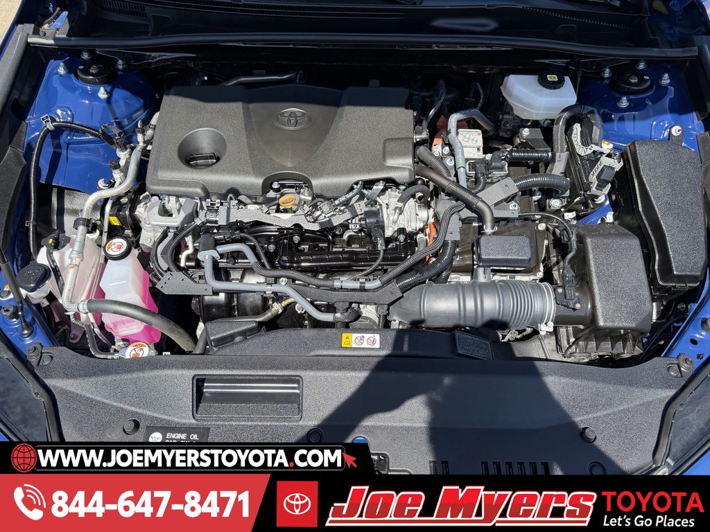 Used 2025 Reservoir Blue Toyota LE image 30