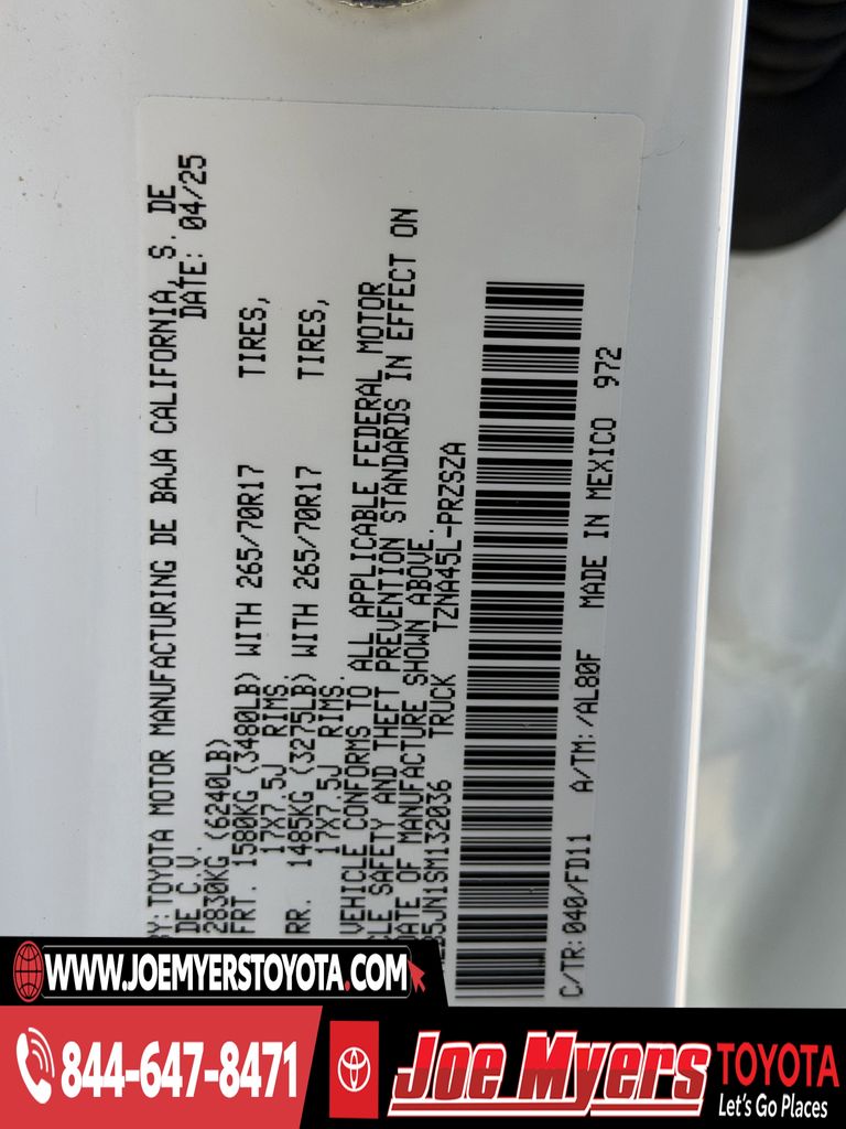 Used 2025 Ice Cap Toyota TRD Off-Road image 31