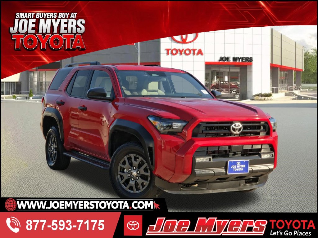 Supersonic Red 2025 Toyota 4Runner SUV / Crossover Four-Wheel Drive 8-Speed Automatic