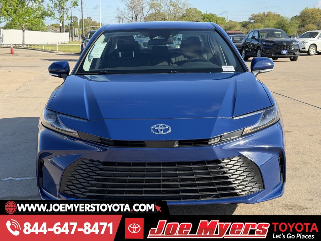 Used 2025 Reservoir Blue Toyota LE image 3
