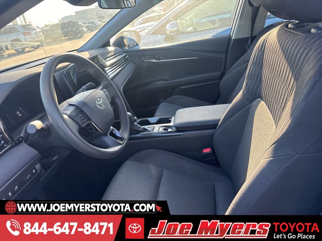 Used 2025 Celestial Silver Metallic Toyota LE image 2