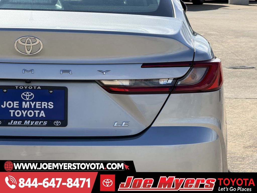 Used 2025 Celestial Silver Metallic Toyota LE image 9