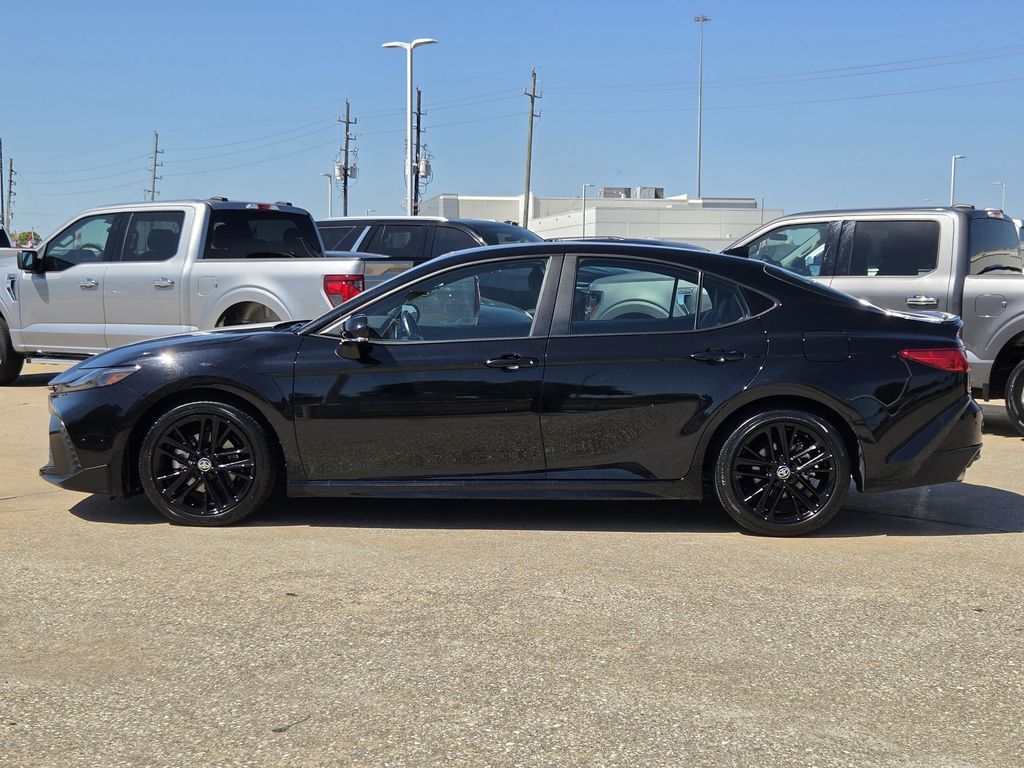 Used 2025 Midnight Black Metallic Toyota SE image 6
