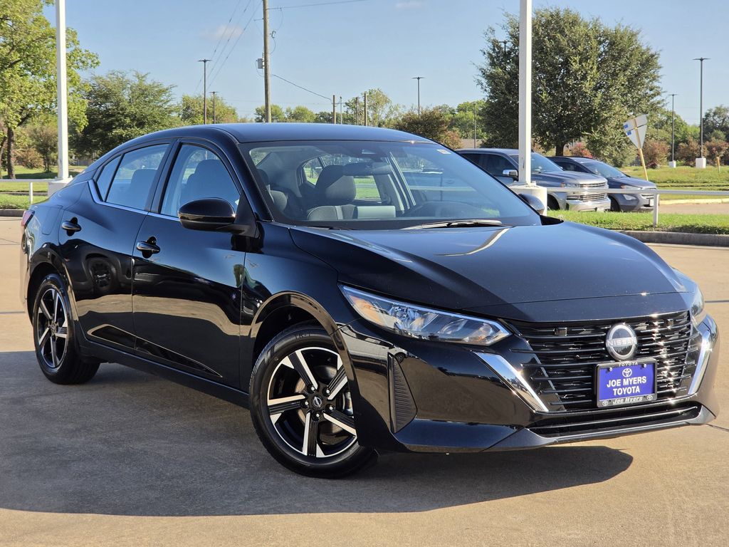 Used 2025 Super Black Nissan SV image 2