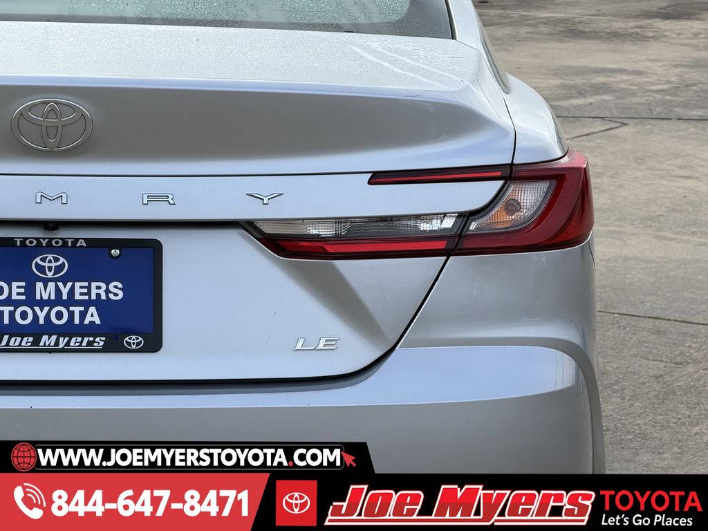 Used 2025 Celestial Silver Metallic Toyota LE image 9
