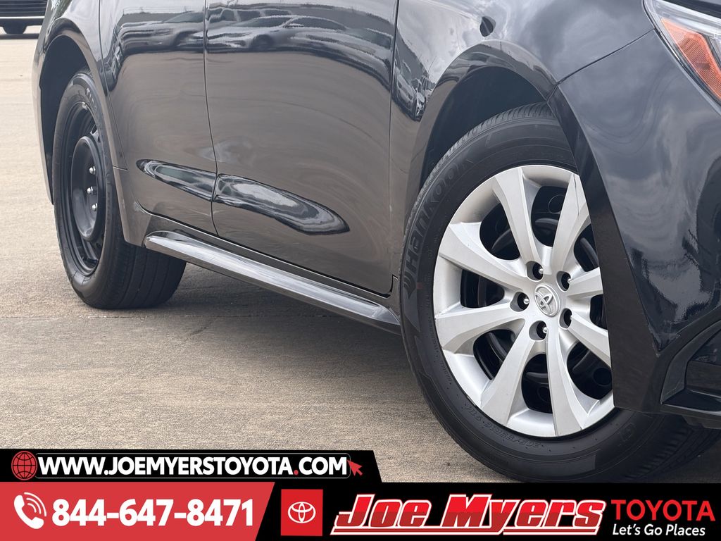 Used 2024 Midnight Black Metallic Toyota LE image 12