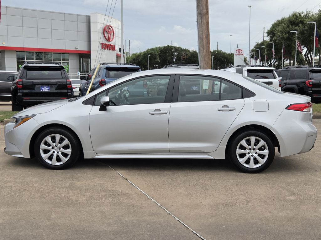 Used 2025 Classic Silver Metallic Toyota LE image 6