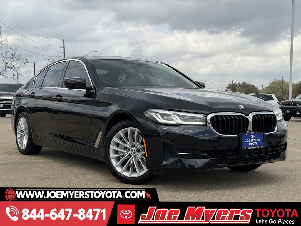 Used 2023 Black Sapphire Metallic BMW 530i image 2