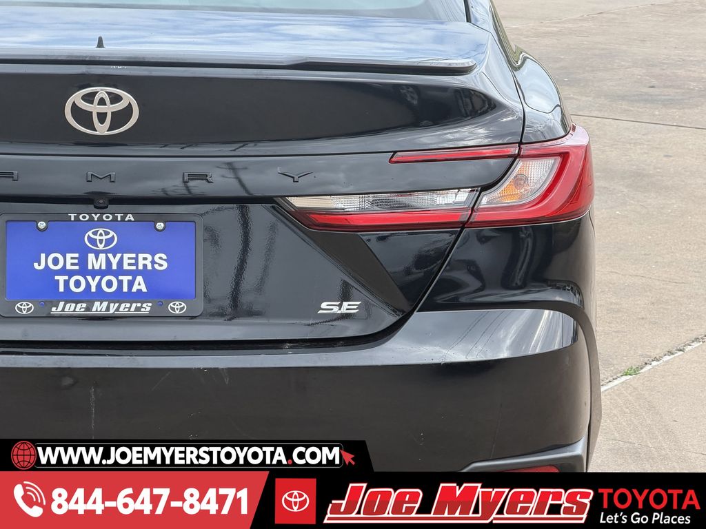 Used 2025 Black Toyota SE image 9
