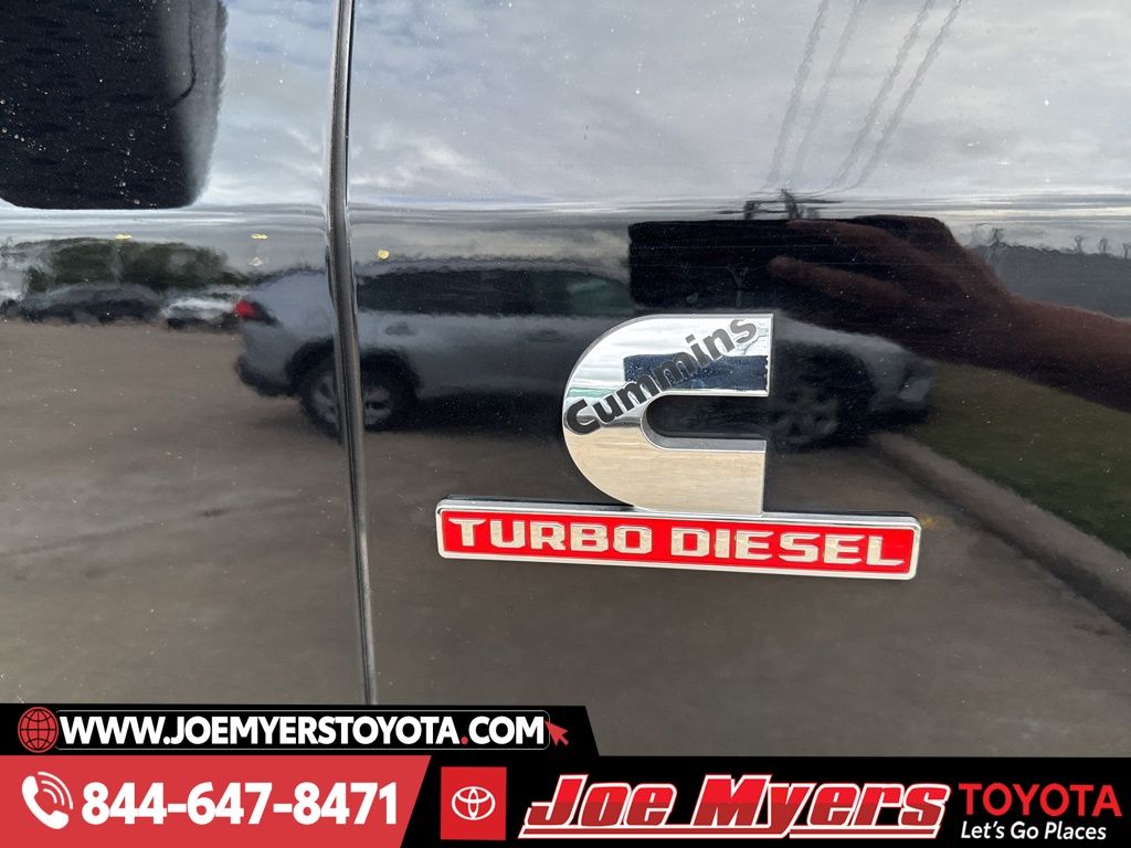 Used 2024 Diamond Black Crystal Pearlcoat Ram Big Horn image 4