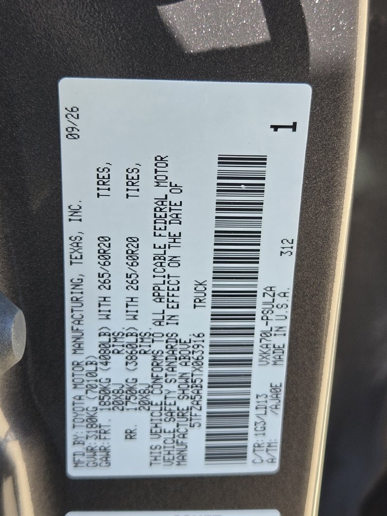New 2026 Magnetic Gray Meta Toyota Limited image 22