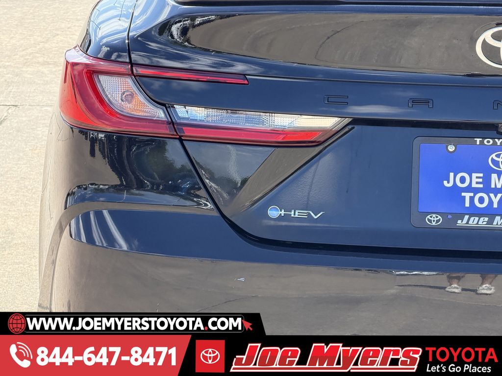 Used 2025 Midnight Black Metallic Toyota SE image 10