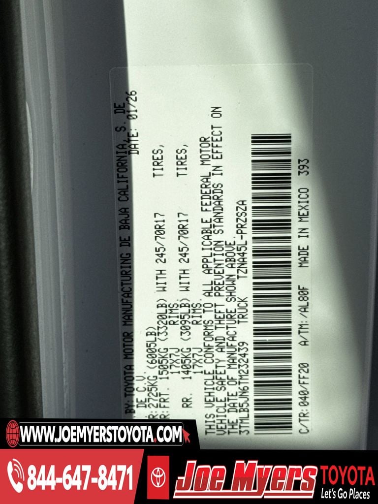 New 2026 Ice Cap Toyota SR5 image 21