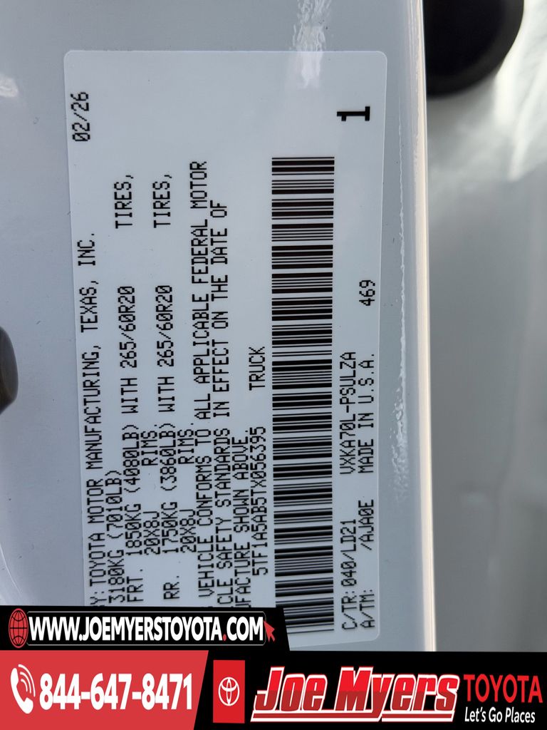 New 2026 Ice Cap Toyota Limited image 22