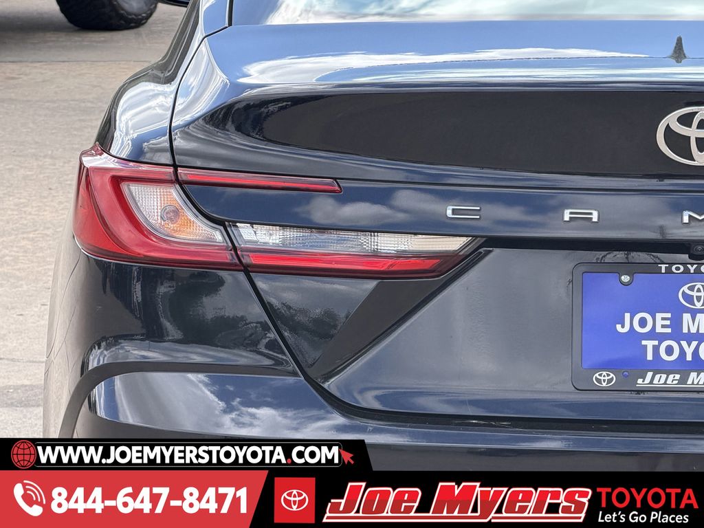 Used 2025 Midnight Black Metallic Toyota LE image 10