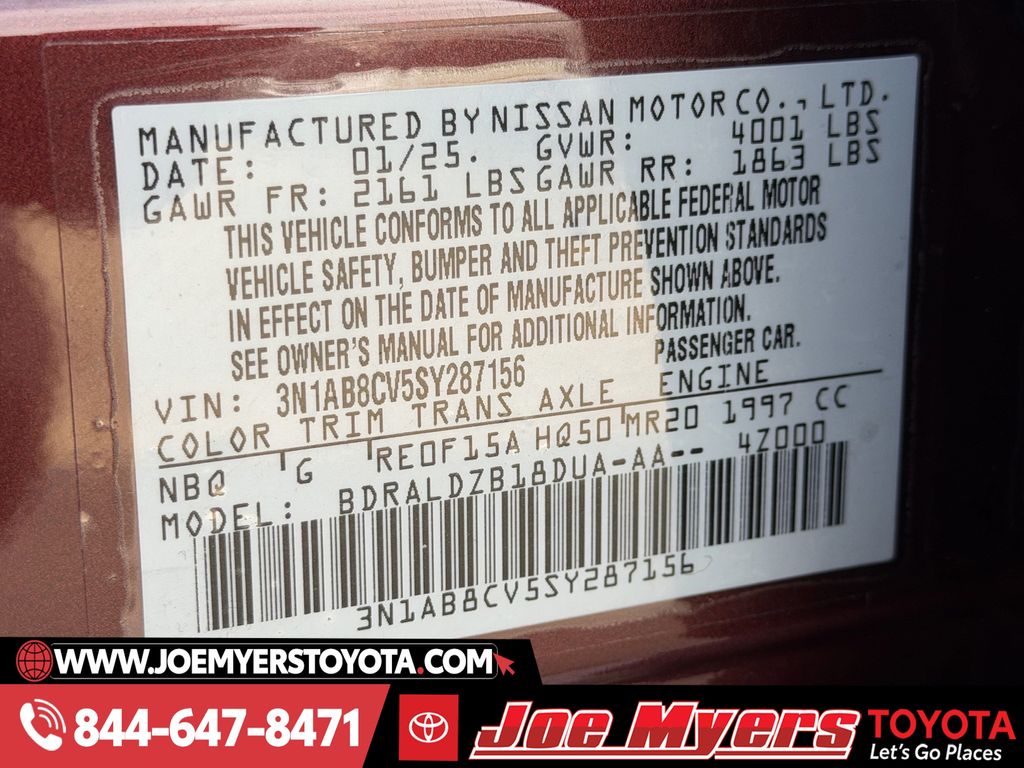 Used 2025 Rosewood Metallic Nissan SV image 31