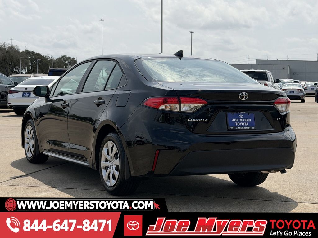 Certified Used 2026 Midnight Black Metallic Toyota LE image 7