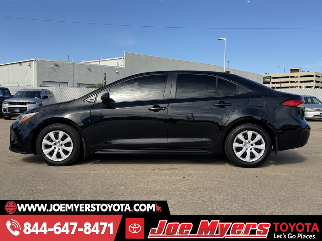 Certified Used 2025 Midnight Black Metallic Toyota LE image 6