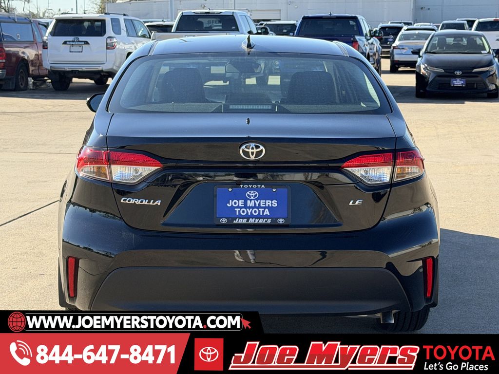 Certified Used 2026 Midnight Black Metallic Toyota LE image 8