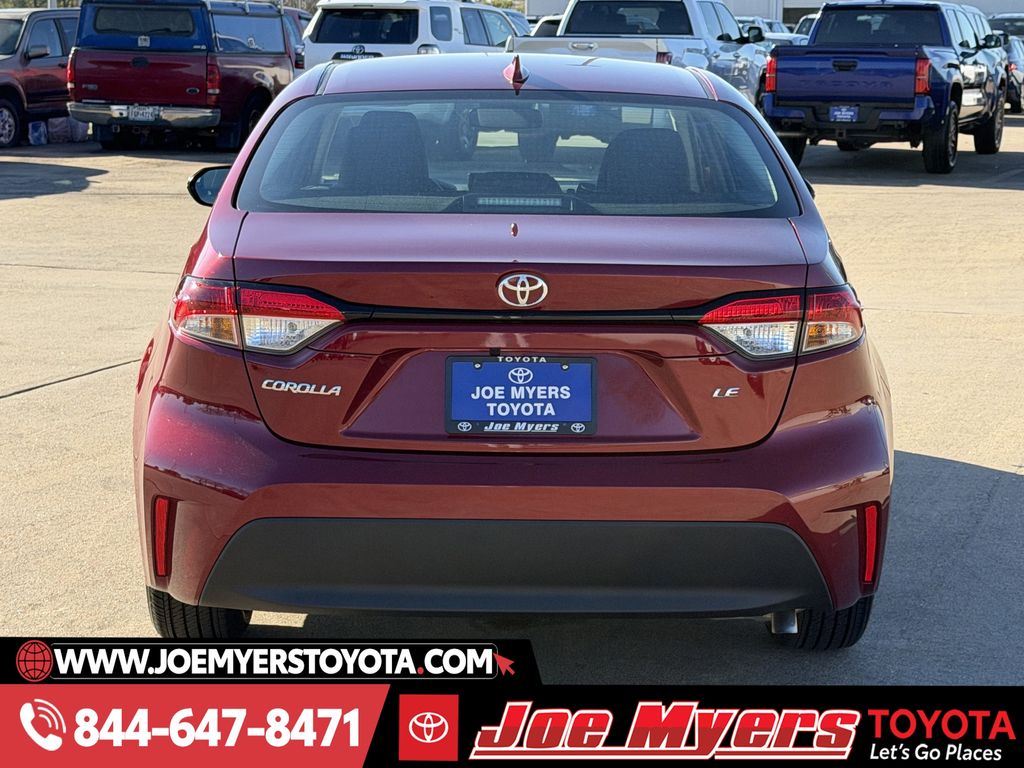 Certified Used 2026 Ruby Flare Pearl Toyota LE image 8