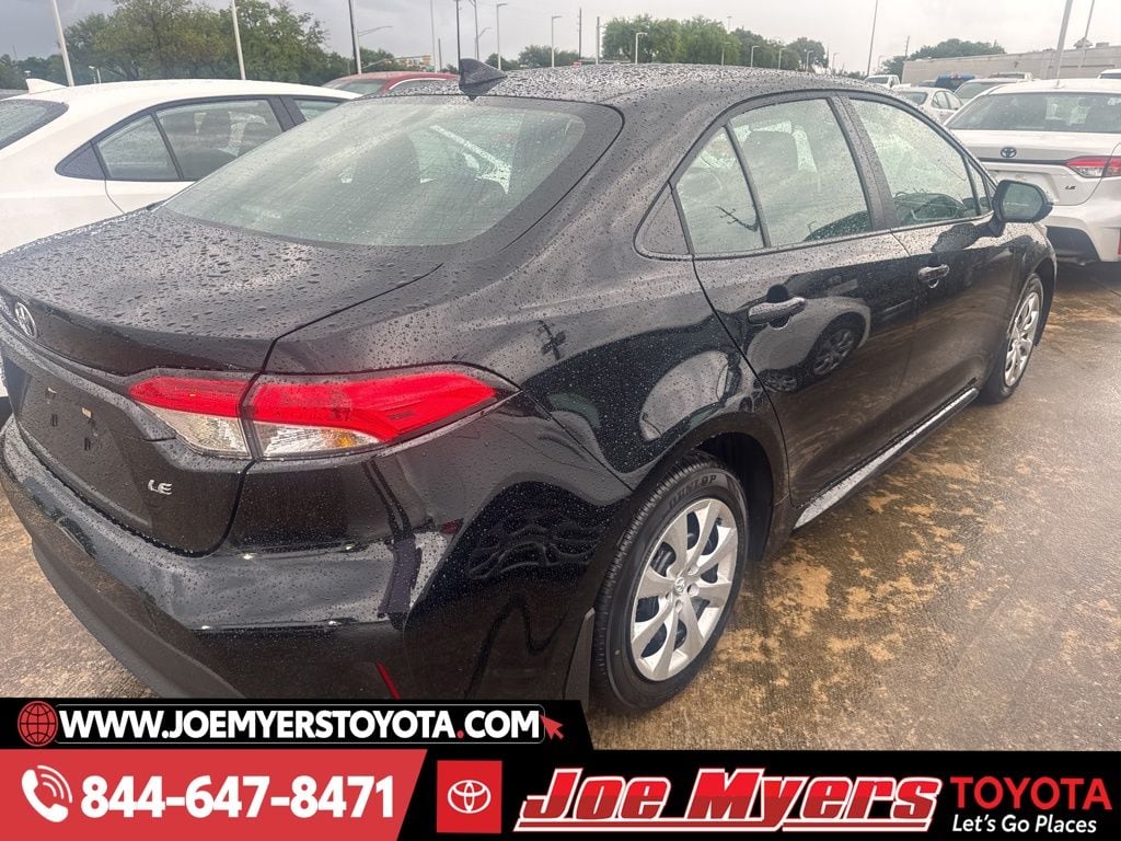 Certified Used 2025 Black Toyota LE image 5