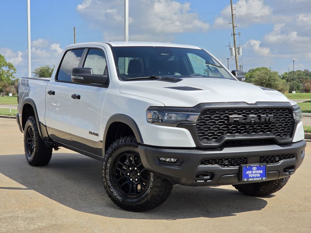 Used 2026 Bright White Clearcoat Ram Rebel image 2