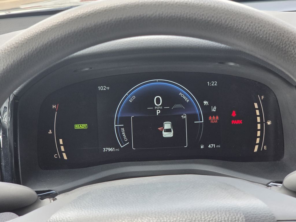 Used 2025 Midnight Black Metallic Toyota LE image 16