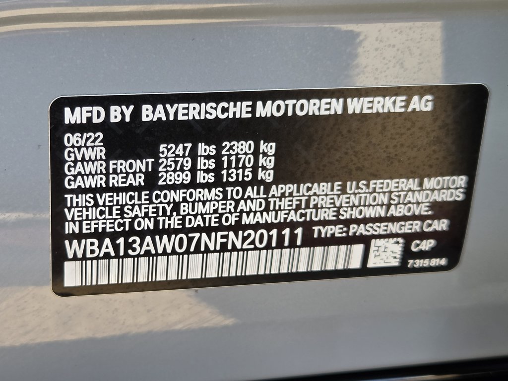 Used 2022 Brooklyn Gray Metallic BMW M440i xDrive image 32