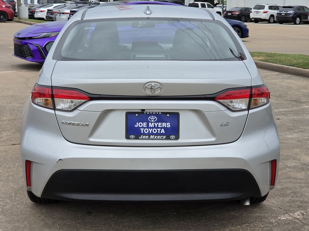 Used 2025 Classic Silver Metallic Toyota LE image 8